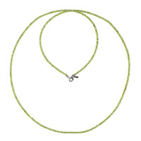 Collana in argento con Peridoto