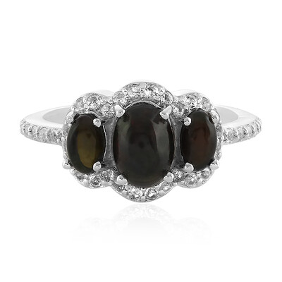 Anello in argento con Opale Mezezo