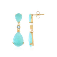 Orecchini in argento con Amazzonite