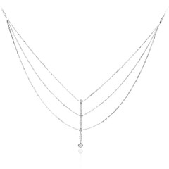 Collana in oro con Diamante SI2 (H) (CIRARI)