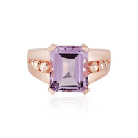Anello in argento con Ametista Rose de France