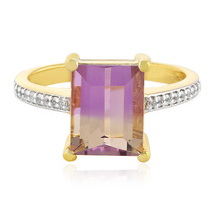 Anello in argento con Ametrina