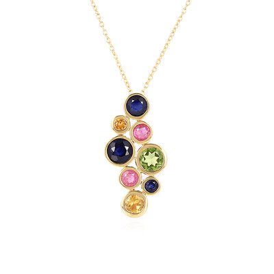 Collana in argento con Peridoto