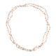 Collana in argento con Perla d'Acqua Dolce Bianca (TPC)