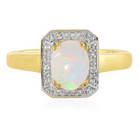 Anello in argento con Opale di Welo