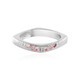 Anello in argento con Tormalina Rosa Nigeriana (de Melo)