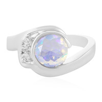 Anello in argento con Opale di Welo