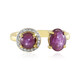 Anello in argento con Rubino Stellato