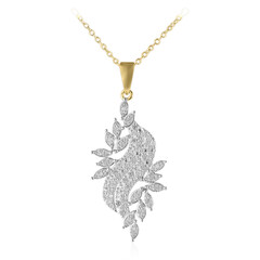 Collana in argento con Diamante I3 (I)