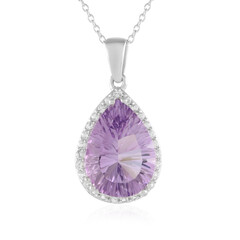 Collana in argento con Ametista Rose de France