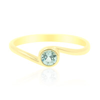 Anello in oro con Tormalina Paraiba Nigeriana