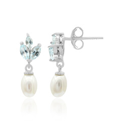 Orecchini in argento con Perla di Acqua Dolce