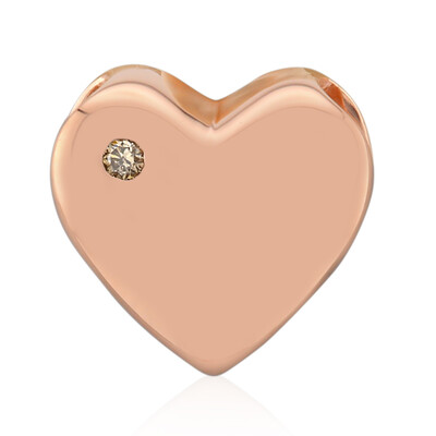 Ciondolo in argento con Diamante Rose de France SI1 di Argyle (Annette)
