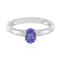 Anello in argento con Tanzanite