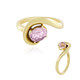 Anello in argento con Kunzite