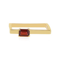 Anello in argento con Granato d’India