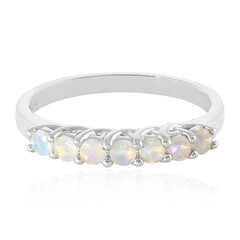 Anello in argento con Opale di Welo
