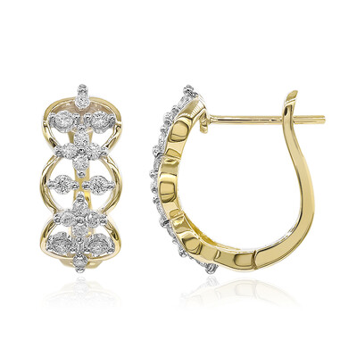 Orecchini in oro con Diamante SI1 (G) (Annette)