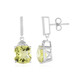 Orecchini in argento con Quarzo Limone