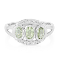 Anello in argento con Tormalina Paraíba