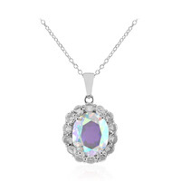 Collana in argento con Quarzo Moonlight