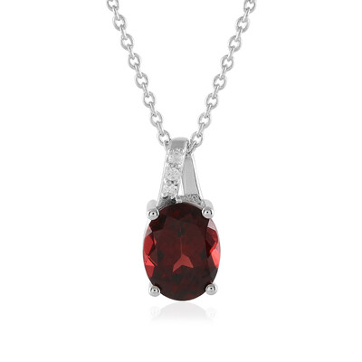 Collana in argento con Granato d’India