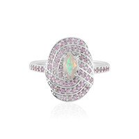 Anello in argento con Opale di Welo