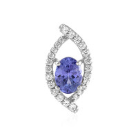 Ciondolo in argento con Tanzanite