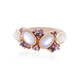 Anello in argento con Pietra di Luna Bianca (KM by Juwelo)