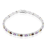 Bracciale in argento con Granato