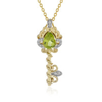 Collana in argento con Peridoto