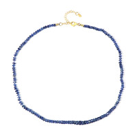 Collana in argento con Cianite del Nepal (Adela Silber)