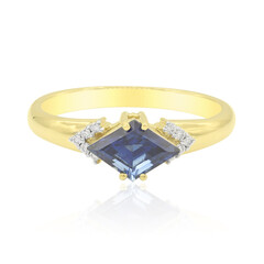 Anello in oro con Zaffiro Blu (AMAYANI)