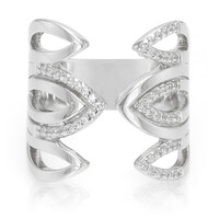 Anello in argento con Zircone