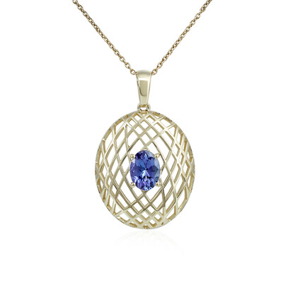 Collana in oro con Tanzanite AAA (Ornaments by de Melo)