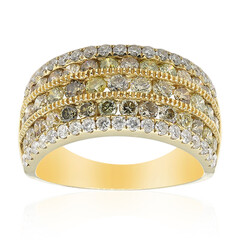 Anello in oro con Diamante Fancy SI2 (CIRARI)