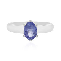 Anello in argento con Tanzanite
