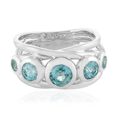 Anello in argento con Zircone Ratanakiri
