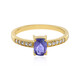 Anello in argento con Tanzanite