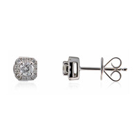 Orecchini in oro con Diamante I1 (H) (CIRARI)