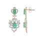 Orecchini in argento con Smeraldo Socoto