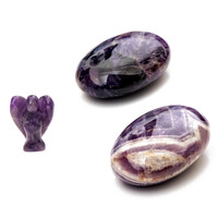 Accessorio per il benessere con Ametista (Lapis Vitalis)