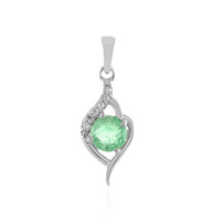 Ciondolo in argento con Smeraldo Etiope