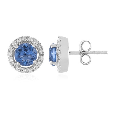 Orecchini in argento con Fluorite Cangiante