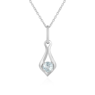 Collana in argento con Acquamarina