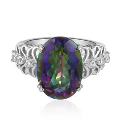 Anello in argento con Quarzo Mistico
