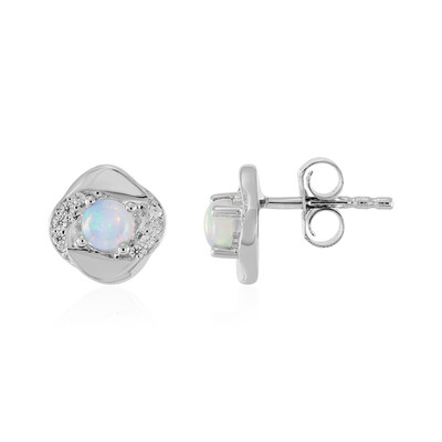 Orecchini in argento con Opale di Welo