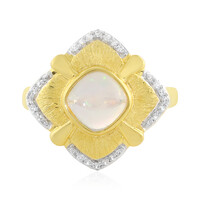 Anello in argento con Opale di Welo