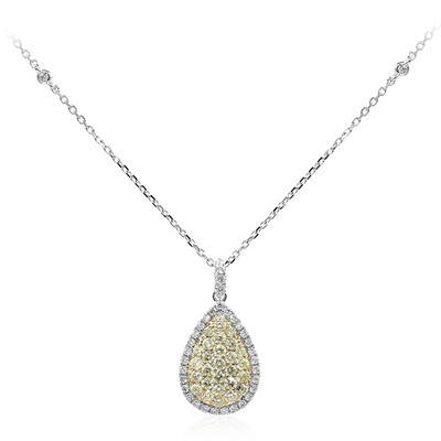 Collana in oro con Diamante Giallo SI2 (CIRARI)