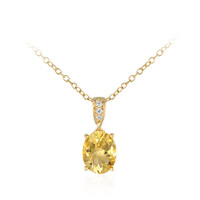 Collana in argento con Citrino